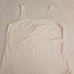DuJour Womens White Cami Size Large